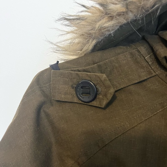 Aritzia brand: Community, size small olive green parka - Picture 10 of 10